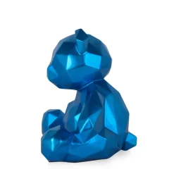 Table Top|Low Poly^Statues & Sculptures Polygon Bear 30cm Blue Resin Indoor Sculpture