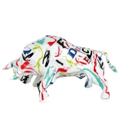 Table Top|Low Poly^Statues & Sculptures Polygon Bull 25cm Abstract Resin Indoor Sculpture