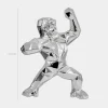 Table Top|Floor Standing^Statues & Sculptures Polygon Gorilla 50cm Chrome Resin Indoor Sculpture