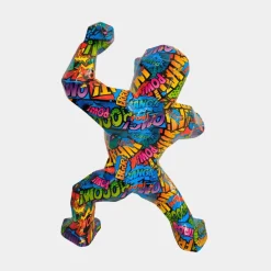 Table Top|Floor Standing^Statues & Sculptures Polygon Gorilla 50cm Pop Art Resin Indoor Sculpture