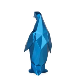Table Top|Low Poly^Statues & Sculptures Polygon Penguin 35cm Blue Resin Indoor Sculpture