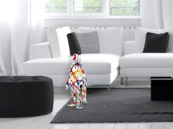 Table Top|Low Poly^Statues & Sculptures Polygon Penguin 50cm Multicoloured Resin Indoor Sculpture