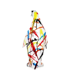 Table Top|Low Poly^Statues & Sculptures Polygon Penguin 35cm Multicolour Resin Indoor Sculpture