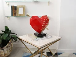 Table Top|Low Poly^Statues & Sculptures Polygon Pure Love 36cm Resin Indoor Sculpture