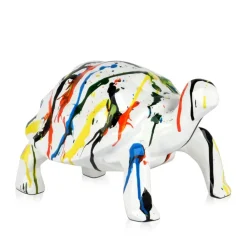 Table Top|Low Poly^Statues & Sculptures Polygon Turtle 21cm Multicolour Resin Indoor Sculpture