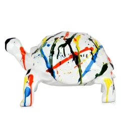 Table Top|Low Poly^Statues & Sculptures Polygon Turtle 21cm Multicolour Resin Indoor Sculpture