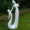Modern^Statues & Sculptures Pure Love 80cm Modern Marble Resin Garden Statue