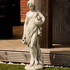 Greek^Statues & Sculptures Purity Maiden Stone Garden Statue