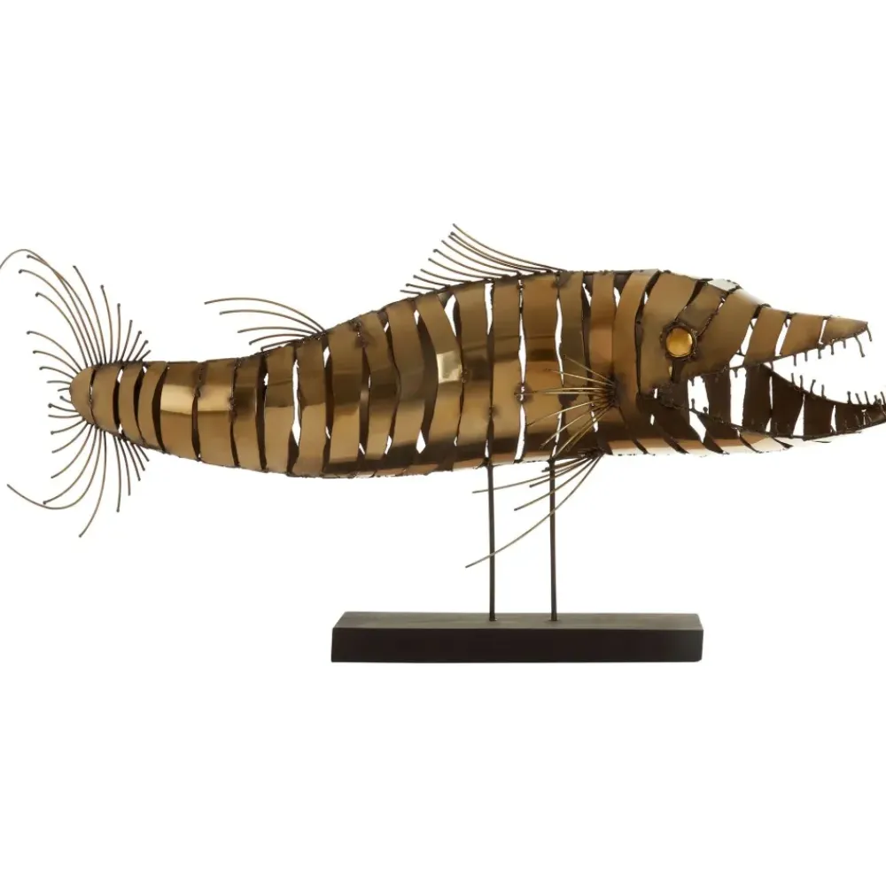 Table Top|Animals^Statues & Sculptures Razorfin Stainless Steel Indoor Sculpture