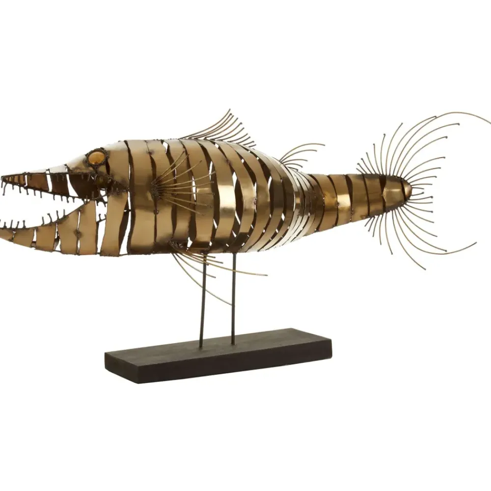 Table Top|Animals^Statues & Sculptures Razorfin Stainless Steel Indoor Sculpture