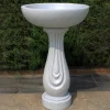 Bird Baths^Statues & Sculptures Redmire Modern Granite Resin Garden Birdbath