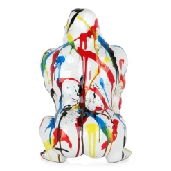 Table Top|Abstract^Statues & Sculptures Regal Orangutan 38cm Multicolour Resin Indoor Sculpture
