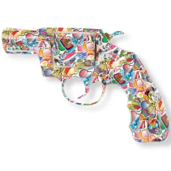 Wall Art|Pop Art^Statues & Sculptures Retro Revolver 32cm Pop Art Resin Wall Sculpture