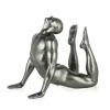 Figurative|Table Top^Statues & Sculptures Rising Core 24cm Anthracite Resin Indoor Sculpture