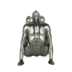 Figurative|Table Top^Statues & Sculptures Rising Core 24cm Anthracite Resin Indoor Sculpture