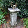 Armillary Sundials^Statues & Sculptures Rocco Armillary Stone Garden Sundial