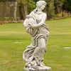 Roman^Statues & Sculptures Roman Goddess Gladiator Stone Garden Statue