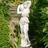 Roman^Statues & Sculptures Roman Goddess with Urn 84cm Stone Resin Garden Statue