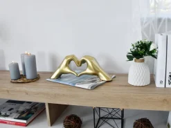 Table Top|Contemporary^Statues & Sculptures Sacred Love 15cm Gold Resin Indoor Sculpture