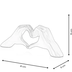 Table Top|Contemporary^Statues & Sculptures Sacred Love 15cm Gold Resin Indoor Sculpture