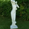 Greek^Statues & Sculptures Shy Maiden 155cm Marble Resin Garden Statue