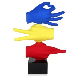 Table Top|Pop Art^Statues & Sculptures Silent Symbols 48cm Pop Art Resin Indoor Sculpture