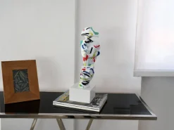Figurative|Table Top^Statues & Sculptures Silent Warrior 48cm Abstract Resin Indoor Sculpture