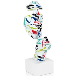 Figurative|Table Top^Statues & Sculptures Silent Warrior 48cm Abstract Resin Indoor Sculpture
