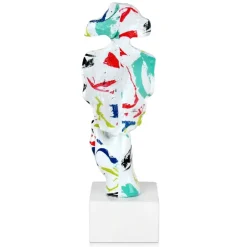 Figurative|Table Top^Statues & Sculptures Silent Warrior 48cm Abstract Resin Indoor Sculpture