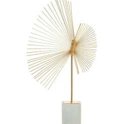 Table Top|Abstract^Statues & Sculptures Solar Flare 66cm Gold Metal Indoor Sculpture