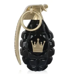 Table Top|Contemporary^Statues & Sculptures Sonic Grenade 25cm Black Resin Indoor Sculpture