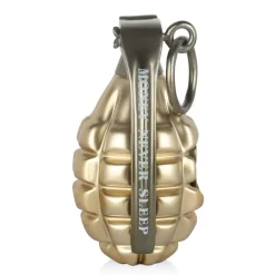 Table Top|Contemporary^Statues & Sculptures Sonic Grenade 25cm Gold Resin Indoor Sculpture