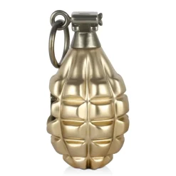Table Top|Contemporary^Statues & Sculptures Sonic Grenade 25cm Gold Resin Indoor Sculpture