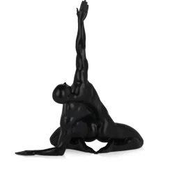 Figurative|Table Top^Statues & Sculptures Soul Ascension 41cm Black Resin Indoor Sculpture