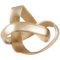 Table Top|Abstract^Statues & Sculptures Spiral Elegance 16cm Gold Metal Indoor Sculpture