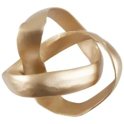 Table Top|Abstract^Statues & Sculptures Spiral Elegance 16cm Gold Metal Indoor Sculpture