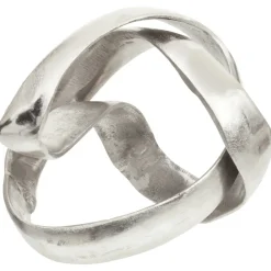 Table Top|Abstract^Statues & Sculptures Spiral Elegance 16cm Silver Metal Indoor Sculpture