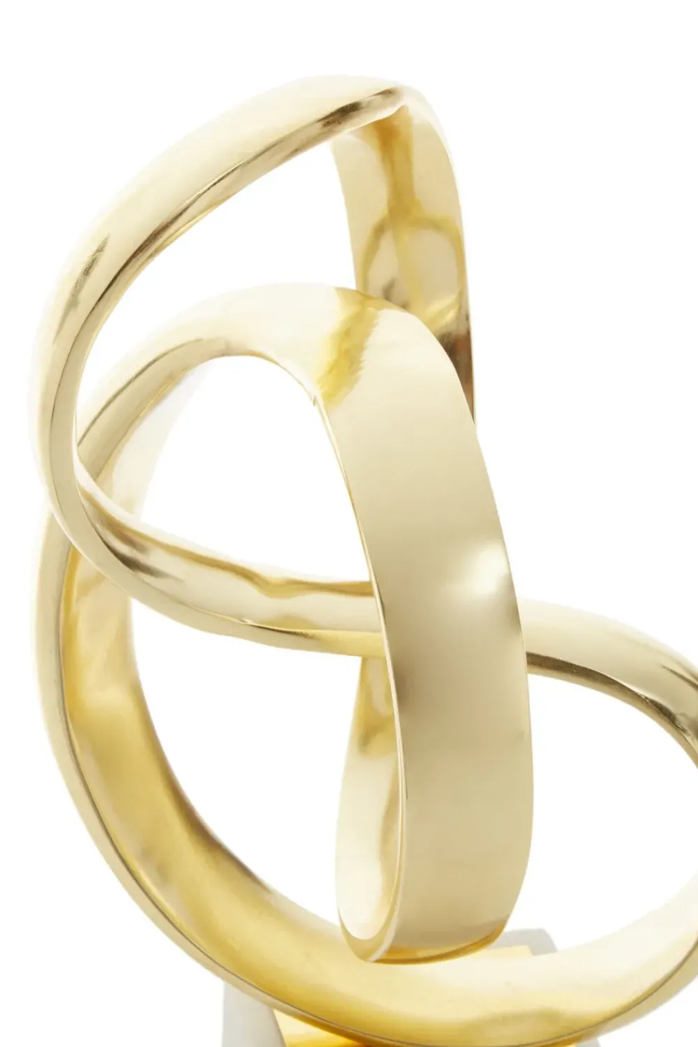 Table Top|Abstract^Statues & Sculptures Spiral Symphony 34cm Gold Metal Indoor Sculpture