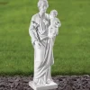 St Joseph^Statues & Sculptures St. Joseph 60cm Marble Resin Garden Statue