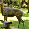 Stags & Deers^Statues & Sculptures Stag Doe & Fawn Collection Bronze Metal Garden Statues