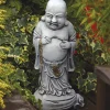 Buddha^Statues & Sculptures Standing Stone Buddha Garden Ornament