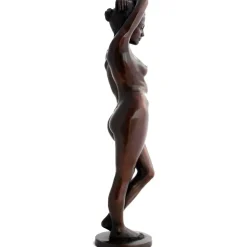 Figurative|Table Top^Statues & Sculptures Standing Woman Bronze Indoor Sculpture