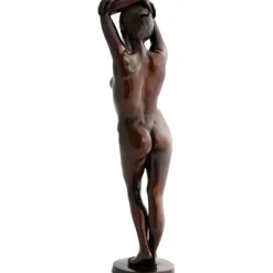 Figurative|Table Top^Statues & Sculptures Standing Woman Bronze Indoor Sculpture