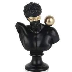 Figurative|Table Top^Statues & Sculptures Stealth Titan 35cm Black Resin Indoor Sculpture