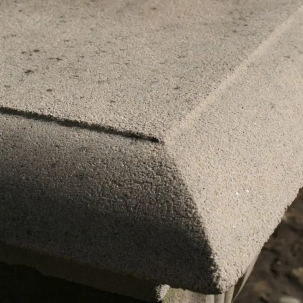 Stone Benches^Statues & Sculptures Straight Plain Double Stone Garden Bench