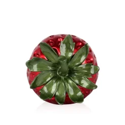 Table Top|Contemporary^Statues & Sculptures Strawberry Pop 24cm Red Resin Indoor Sculpture