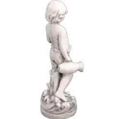 Children^Statues & Sculptures Summer Boy 73cm Stone Resin Garden Statue
