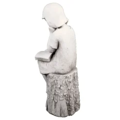Children^Statues & Sculptures Summer Reading Girl 86cm Stone Resin Garden Statue