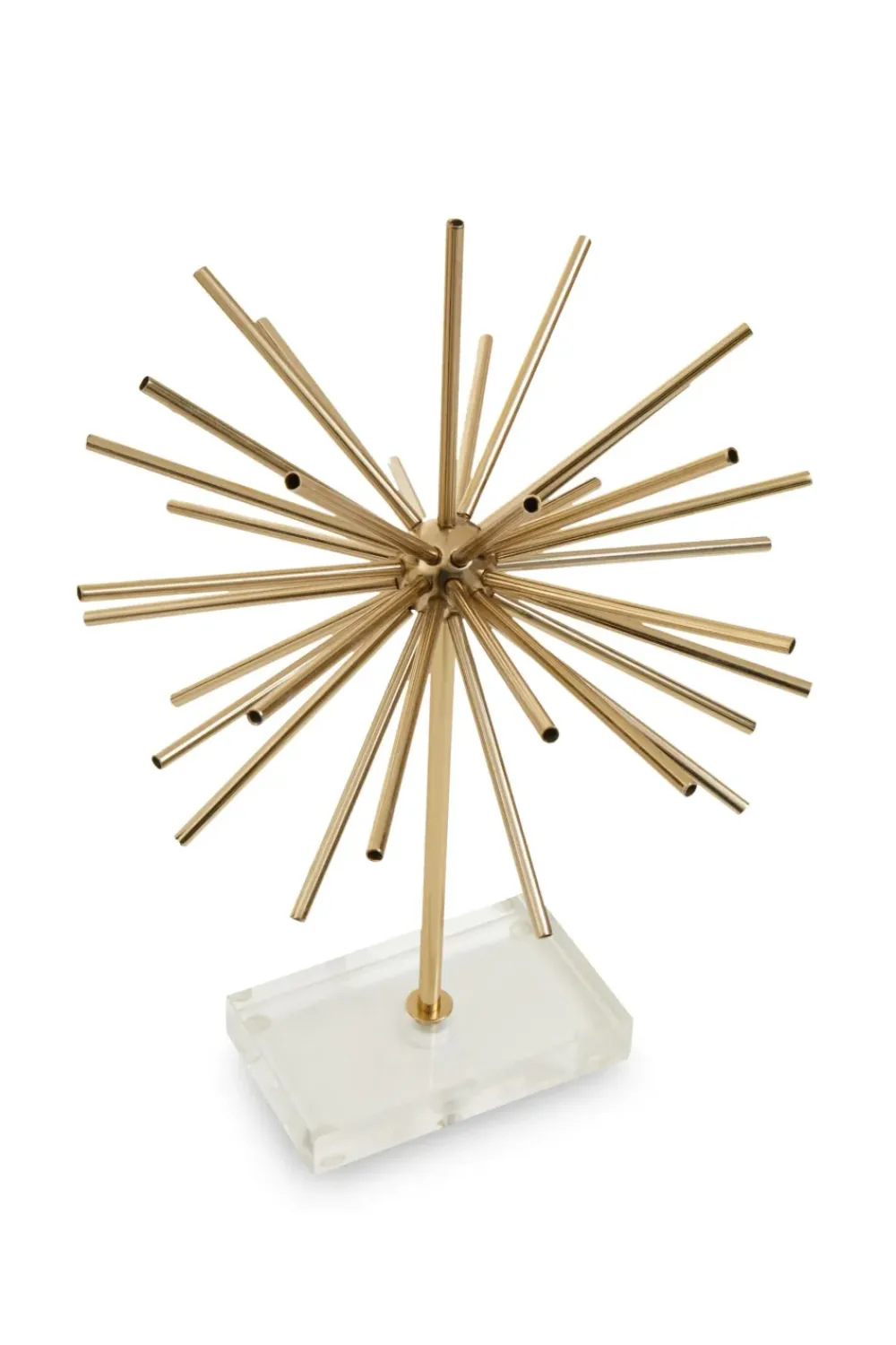 Table Top|Contemporary^Statues & Sculptures Sunburst 46cm Gold Metal Indoor Sculpture