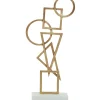 Table Top|Abstract^Statues & Sculptures Symbol Ascent 47cm Gold Metal Indoor Sculpture